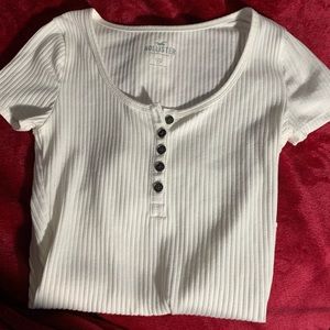 White Button Bodysuit